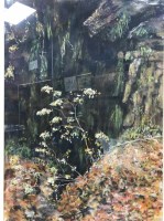 Lot 48 - CONTEMPORARY SCHOOL, FOREST SCENE pastel on...