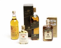 Lot 1585 - JOHNNIE WALKER PURE MALT 15 YEARS OLD Blended...