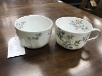 Lot 170 - LIMOGES PART TEA SERVICE decorated with floral...