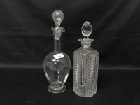 Lot 225 - LOT OF MIXED CRYSTAL DECANTERS