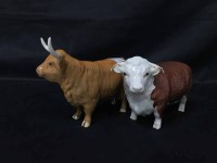 Lot 358 - LOT OF BESWICK BULLS and other animals