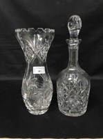 Lot 402 - LOT OF CRYSTAL AND GLASS WARE including...