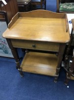 Lot 450 - PAIR OF BEDSIDE TABLES
