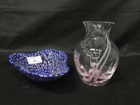 Lot 457 - TWO BOXED GLASS SELKIRK PAPER WEIGHTS along...