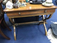 Lot 499 - REPRODUCTION SIDE TABLE