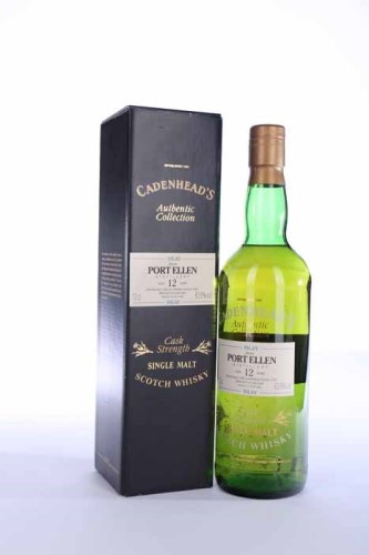 Lot 1620 - PORT ELLEN 12 YEAR OLD CADENHEAD'S Islay...