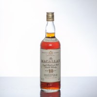 Lot 1640 - MACALLAN 10 YEARS OLD Highland Single Malt...