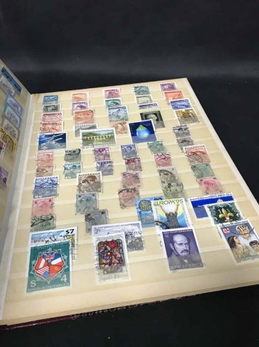 Lot 70 - ALBUM OF MAINLY SWISS AND AUSTRIAN STAMPS...