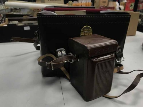 Lot 72 - LOT OF CAMERA EQUIPMENT including cased...