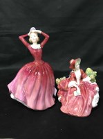 Lot 199 - LOT OF ROYAL DOULTON LADIES (5) including:...