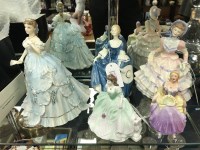 Lot 201 - ROYAL DOULTON, ROYAL WORCESTER AND COALPORT...