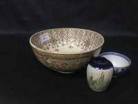 Lot 239 - LOT OF CHINESE AND JAPANESE CERAMICS along...