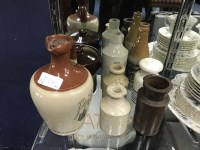 Lot 289 - LOT OF VICTORIAN WHISKY TOTS AND CARAFES