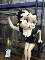Lot 325 - LARGE FIGURE OF BETTY BOOP modelled holding a...