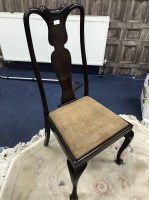 Lot 330 - SET OF FOUR DINING CHAIRS