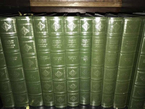 Lot 336 - THE WORKS OF CHARLES DICKENS in 22 vols.