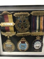 Lot 345 - RAF INTEREST including a framed collection of...
