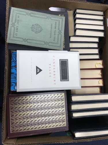 Lot 346 - WORKS OF SHAKESPEARE in 9 vols.; along with 8...